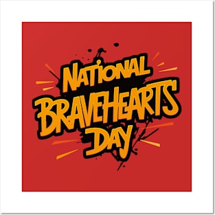 National BraveHearts Day – April Posters and Art